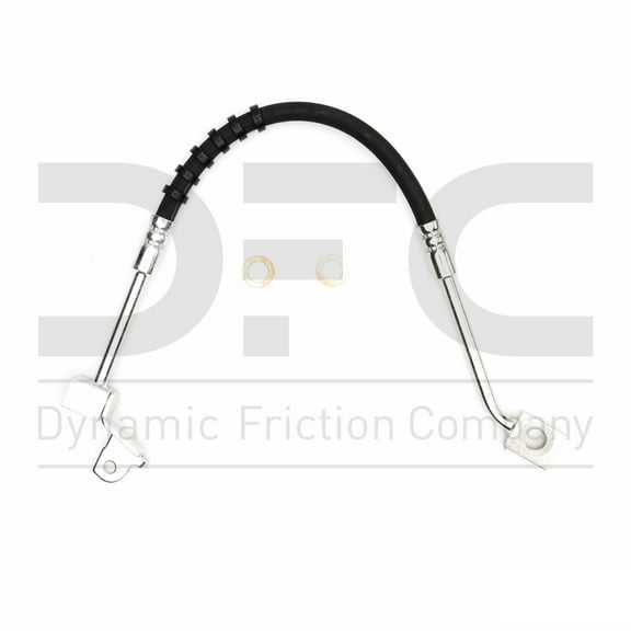 Front Right Dynamic Friction Company Brake Line Hose 350-40029 For 1995-2000 Chrysler Cirrus, 1995-2000 Dodge Stratus, 1996-2000 Plymouth Breeze