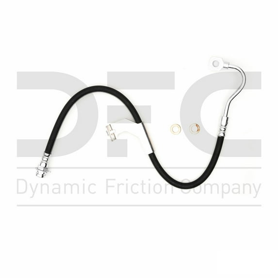 Front Right Dynamic Friction Company Brake Line Hose 350-47254 For 1983-1995 Chevrolet G30, 1983-1995 GMC G3500