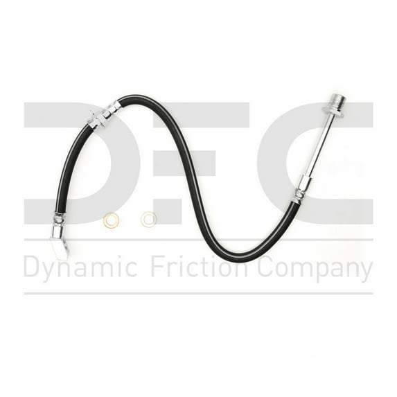 Front Right Dynamic Friction Company Brake Line Hose 350-47258 For 1966 Chevrolet P30 Series, 1985-1995 Chevrolet P30, 1985-1996 GMC P3500