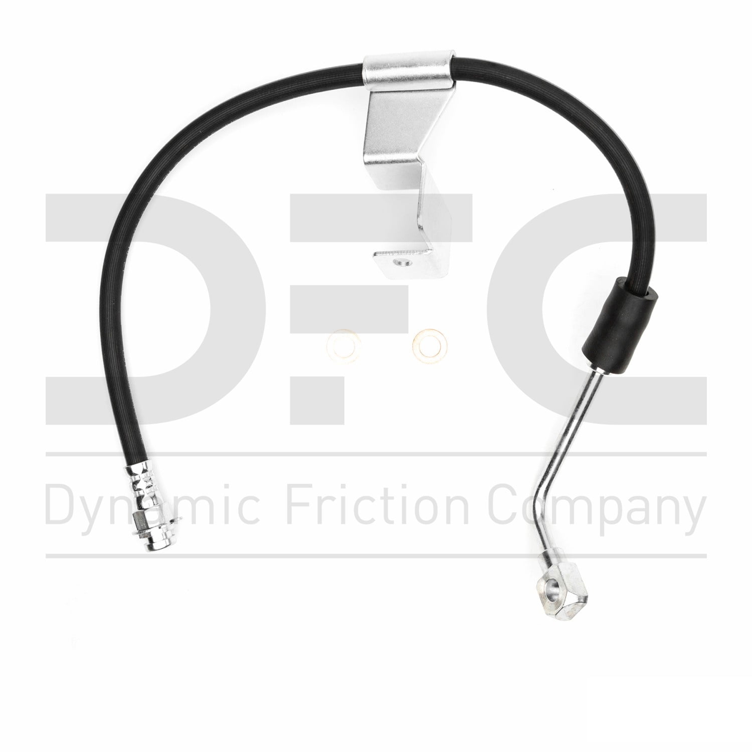 Front Right Dynamic Friction Company Brake Line Hose 350-47279 For 1992-1995 Chevrolet K3500, 1992-1995 GMC K3500