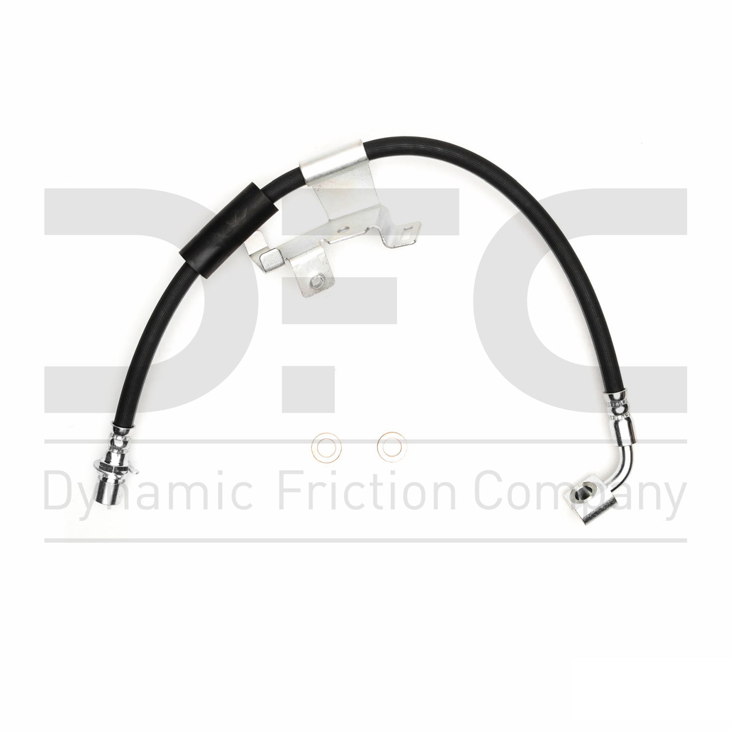 Front Right Dynamic Friction Company Brake Line Hose 350-47334