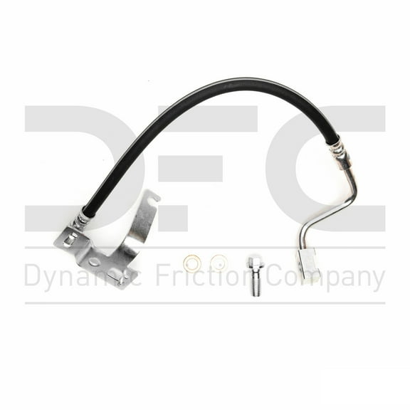 Front Right Dynamic Friction Company Brake Line Hose 350-54047 For 1993-1997 Ford Thunderbird, 1993-1997 Mercury Cougar