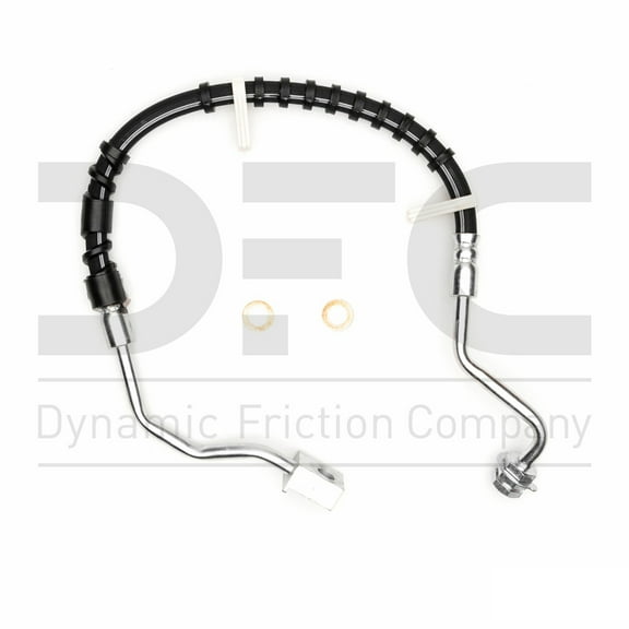 Front Right Dynamic Friction Company Brake Line Hose 350-54330 For 1995-1997 Ford Ranger, 1995-1997 Mazda B2300, 1995-1997 Mazda B3000, 1995-1997 Mazda B4000