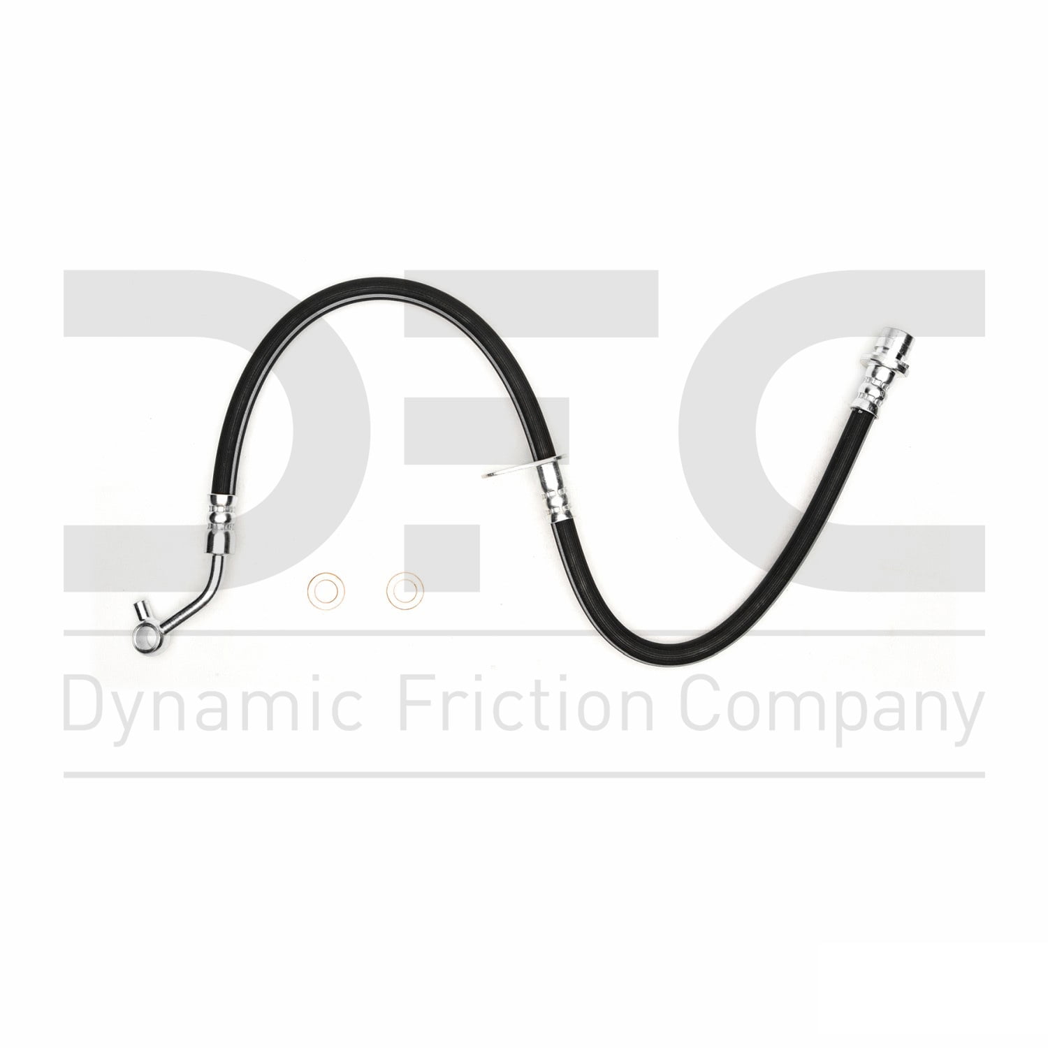 Front Right Dynamic Friction Company Brake Line Hose 350-58014 For 2002-2006 Acura RSX
