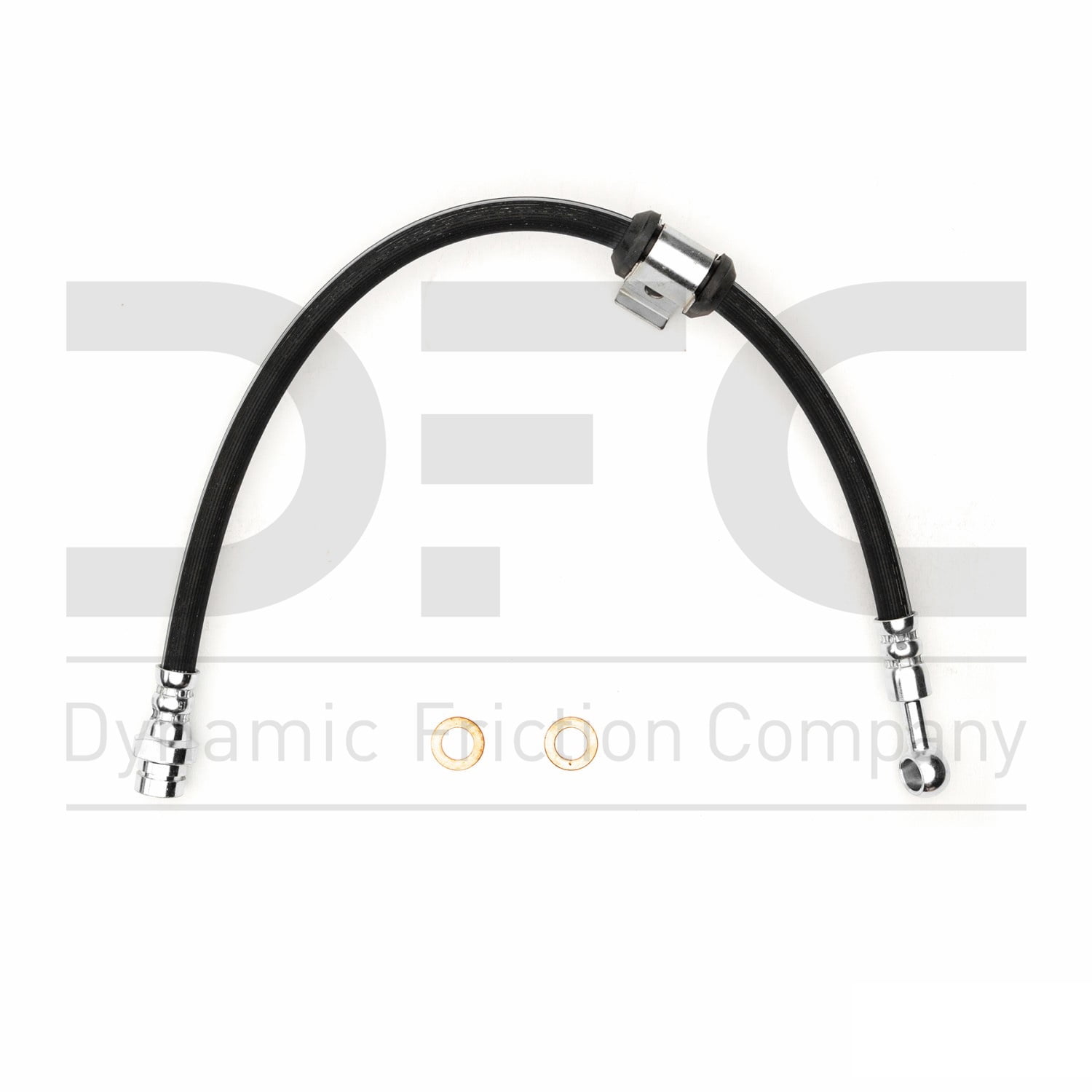 Front Right Dynamic Friction Company Brake Line Hose 350-59001 For 1976-1979 Honda Civic