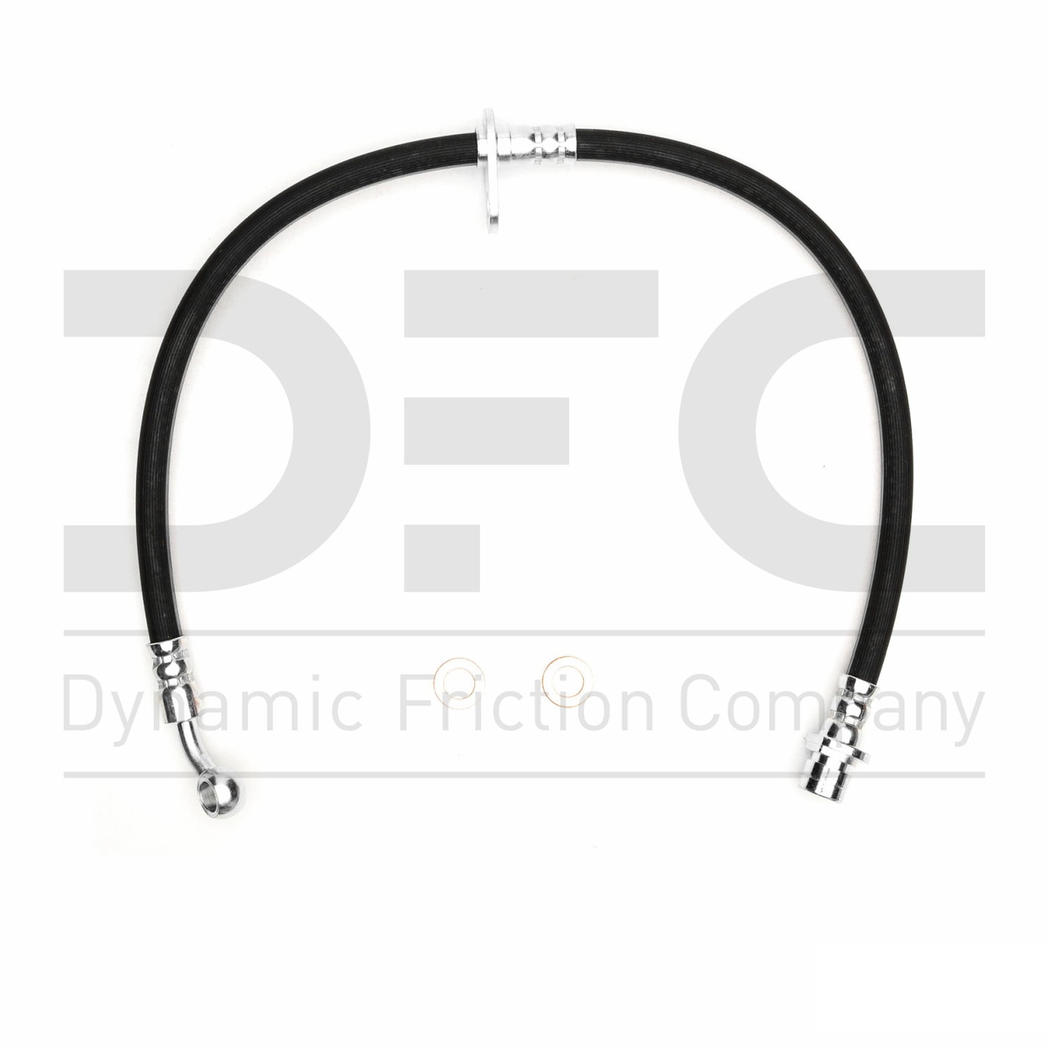 Front Right Dynamic Friction Company Brake Line Hose 350-59054 For 2001-2005 Honda Civic