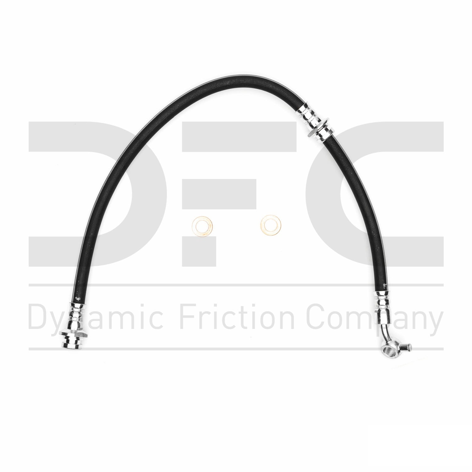 ドリ－ムハイ Front Right Dynamic Friction Company Brake Line Hose 350-67034 For