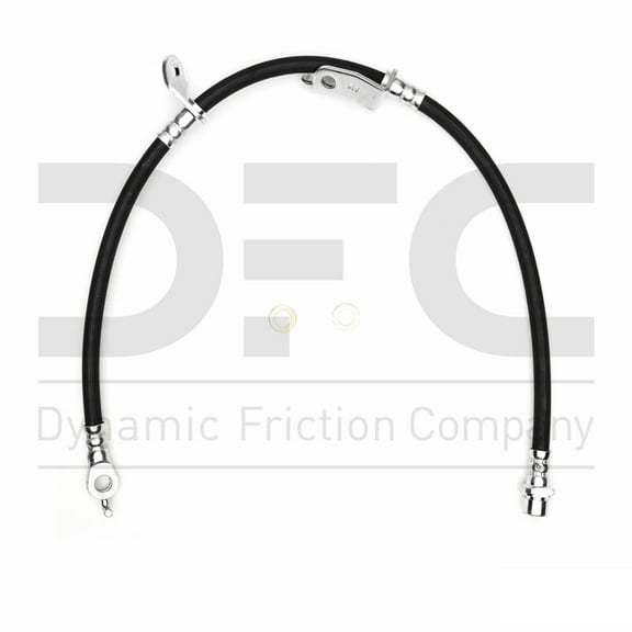 Front Right Dynamic Friction Company Brake Line Hose 350-91003 For 2008-2015 Scion xB, 2011-2015 Scion tC, 2012-2017 Toyota Prius V, 2016 Scion iM, 2017-2018 Toyota Corolla iM