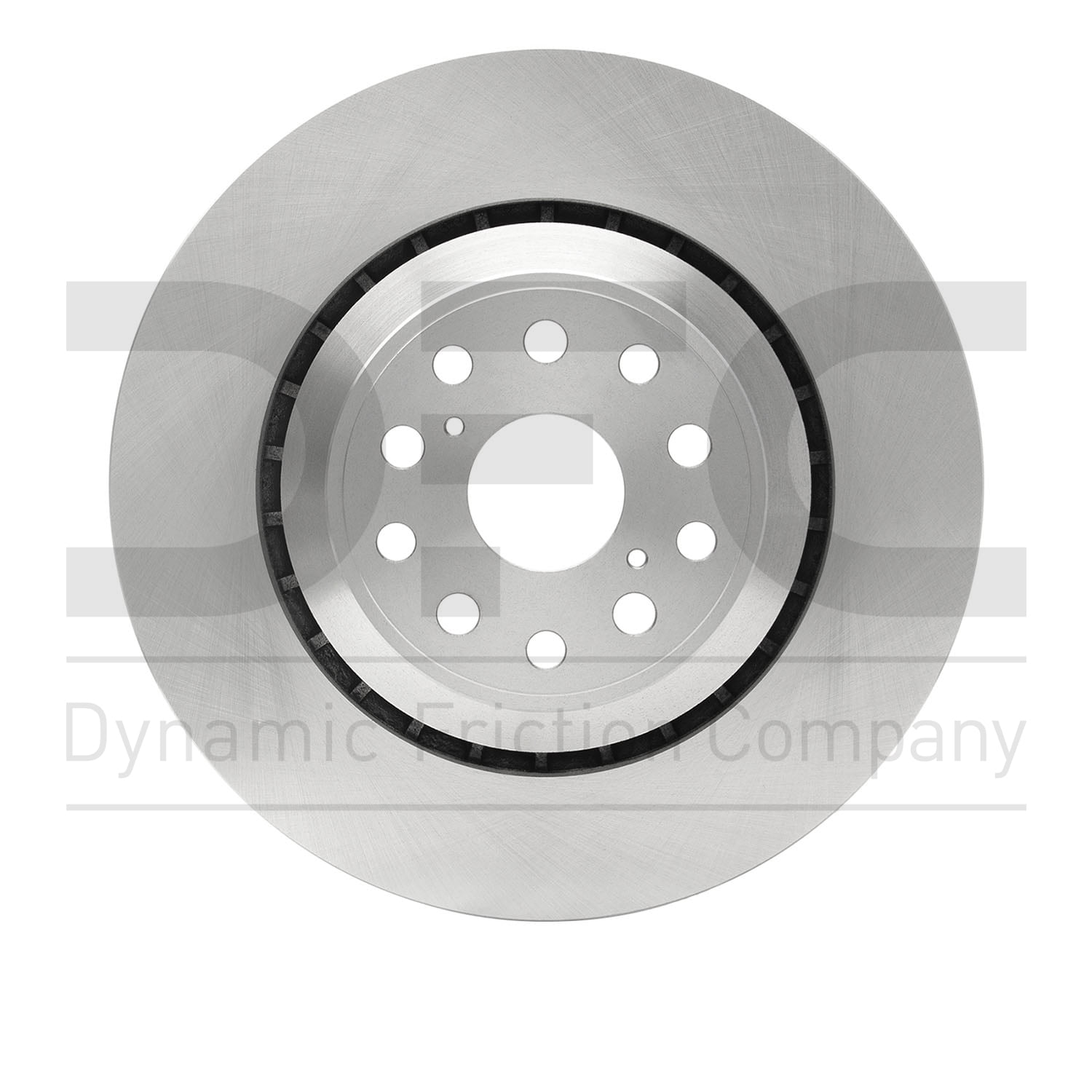 Front Right Dynamic Friction Company Disc Brake Rotor 600-75020D (1 ...