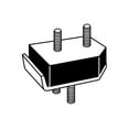 thumbnail image 1 of Front Right Engine Mount - Compatible with 1963 - 1964 Dodge 440, 1 of 2