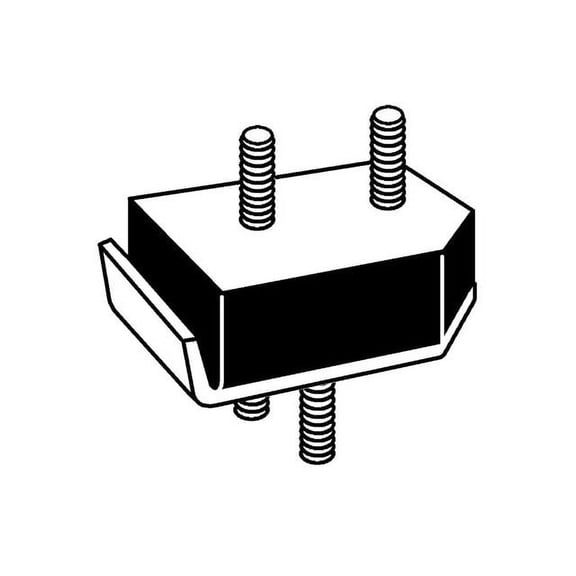 Front Right Engine Mount - Compatible with 1965 Dodge Monaco 6.7L V8