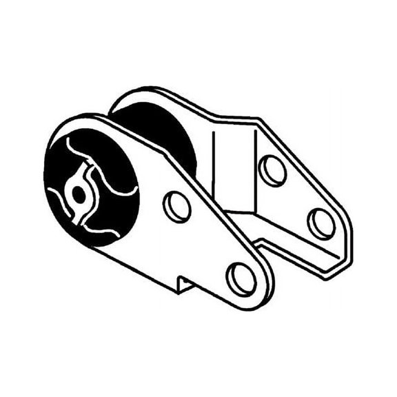 Front Right Engine Mount - Compatible with 1977 - 1981 Chrysler LeBaron 1978 1979 1980