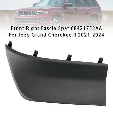 Front Right Fascia Spat 68421752AA For Jeep Grand Cherokee R 2021-2024