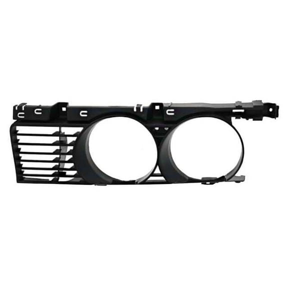 Front Right Grille - Compatible with 1989 - 1995 BMW 525i 1990 1991 1992 1993 1994