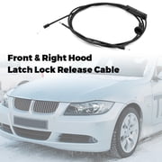 Front & Right Hood Latch Lock Release Cable for BMW E90 E92 X1 M3 328i 335d 335i