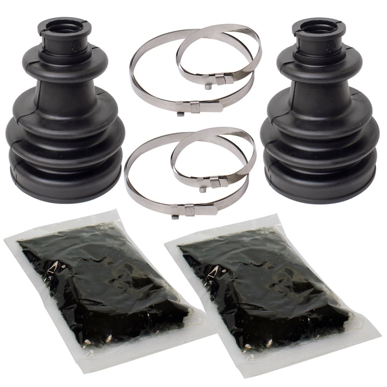Caltric Front CV Boot Kit For Polaris Ranger Crew 700 4x4 EFI (2008-2009) – Left & Right Inner/Outer