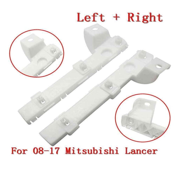 Front Right & Left Bumper Bracket Fit For Mitsubishi Lancer Except EVO 2008-2017