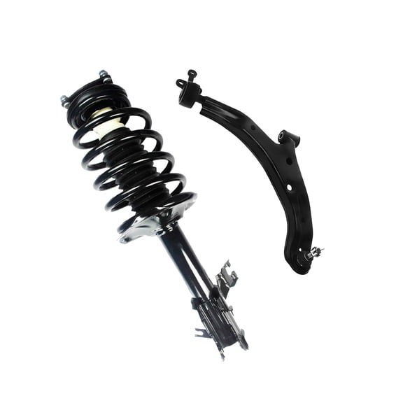 Front Right Lower Control Arm Ball Joint-Quick Complete Strut-Coil Spring Assembly For 2000 2001 Nissan Sentra