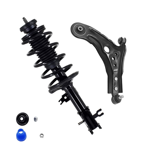 Front Right Lower Control Arm Ball Joint-Quick Complete Strut-Coil Spring Assembly For 2005-2008 Pontiac Wave