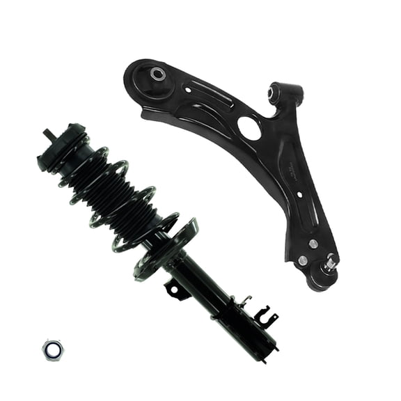 Front Right Lower Control Arm Ball Joint-Quick Complete Strut-Coil Spring Assembly For 2013-2016 Chevrolet Sonic RS