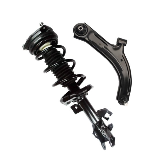 Front Right Lower Control Arm Ball Joint-Quick Complete Strut-Coil Spring Assembly For 2009-2014 Nissan Cube