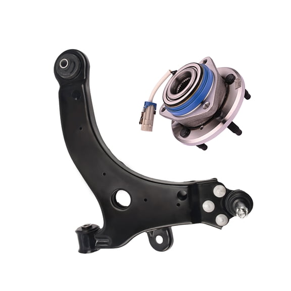 Front Right Lower Control Arm Ball Joint-Wheel Hub Bearing Assembly For 1997-1999 Pontiac Trans Sport