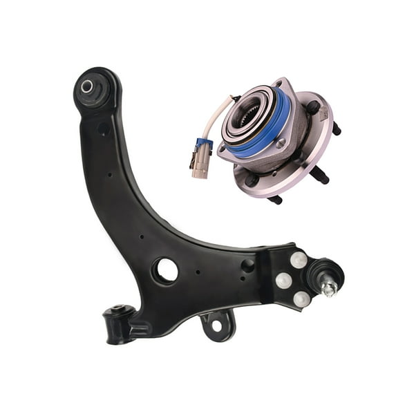 Front Right Lower Control Arm Ball Joint-Wheel Hub Bearing Assembly For 1997-2001 Chevrolet Venture