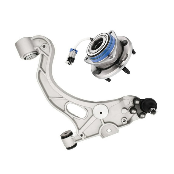 Front Right Lower Control Arm Ball Joint-Wheel Hub Bearing Assembly For 1998 1999 Buick Riviera