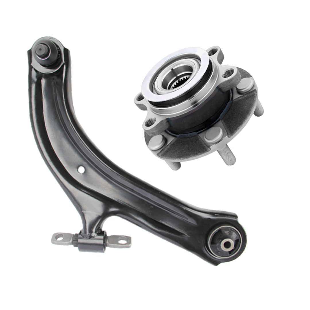 Front Right Lower Control Arm Ball JointWheel Hub Bearing Assembly For