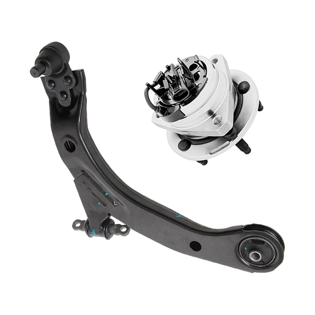 6-Piece Front Lower Control Arm & Ball Joint Kit For Chevy Cobalt / Pontiac G5 – With Sway Bar & Tie Rod Links - View #2