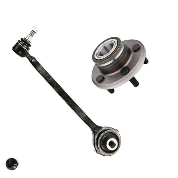 Front Right Lower Forward Control Arm Ball Joint-Wheel Hub Bearing Assembly For 2008-2010 Dodge Challenger