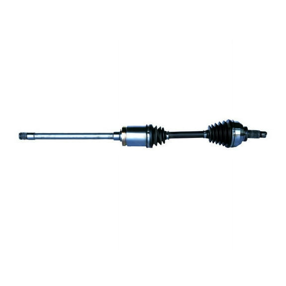 Front Right Passenger Side Axle Assembly - with Axle Nut - Compatible with 2001 - 2005 BMW 325xi 2002 2003 2004
