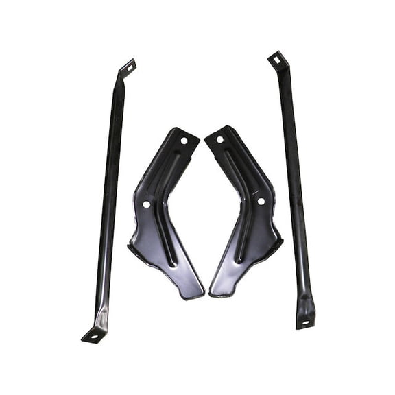 Front Right Passenger Side Bumper Bracket - Compatible with 1966 - 1967 Chevy Chevy II
