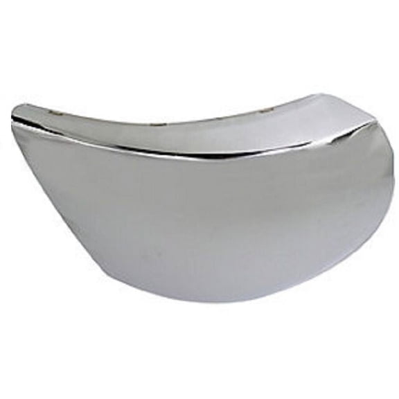 Front Right Passenger Side Bumper End - Chrome - Compatible with 2007 - 2010 Chevy Silverado 2500 HD (without Fog Lights) 2008 2009