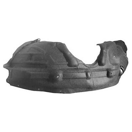 Front Right Passenger Side Fender Liner - Compatible with 2014 - 2019 Jeep Grand Cherokee (Excluding S.R.T / Track-Hawk Models) 2015 2016 2017 2018 2020 2021