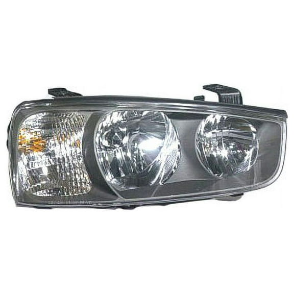 Front Right Passenger Side Headlight Assembly - Compatible with 2001 - 2003 Hyundai Elantra 2002