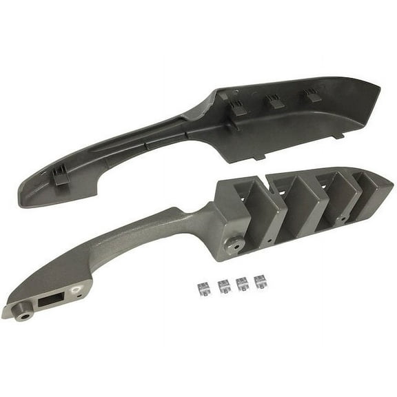 Front Right Passenger Side Interior Door Pull Handle - Gray - Compatible with 2003 - 2015 Chevy Express 2500 2004 2005 2006 2007 2008 2009 2010 2011 2012 2013 2014