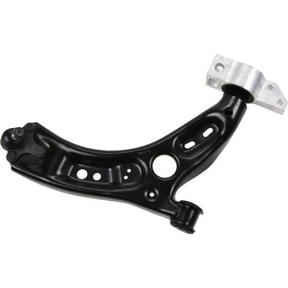Front Right Passenger Side Lower Control Arm and Ball Joint Assembly - Compatible with 2010 - 2017 Volkswagen Tiguan (with Stamped Steel Arm) 2011 2012 2013 2014 2015 2016