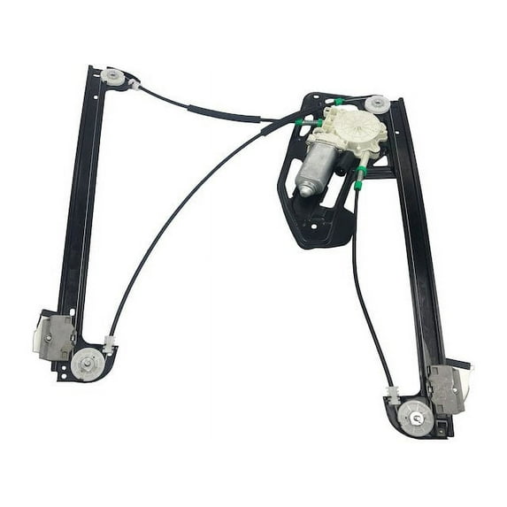 Front Right Passenger Side Power Window Regulator and Motor Assembly - Compatible with 1995 - 2001 BMW 740iL (For Vehicles without Insulated Glass) 1996 1997 1998 1999 2000