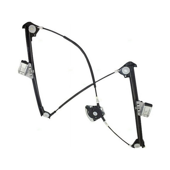 Front Right Passenger Side Power Window Regulator without Motor - Compatible with 1997 - 1998, 2000 - 2004 Porsche Boxster 2001 2002 2003