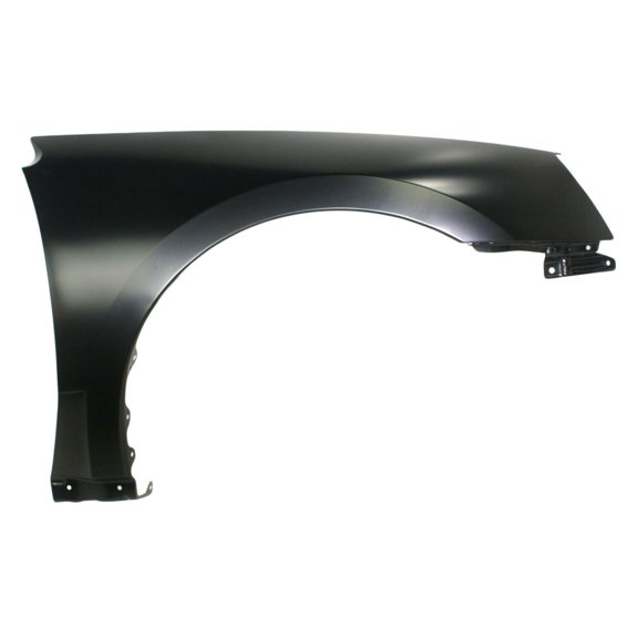 Front Right Passenger Side Quarter Panel - Primed Steel Construction Without Molding Holes