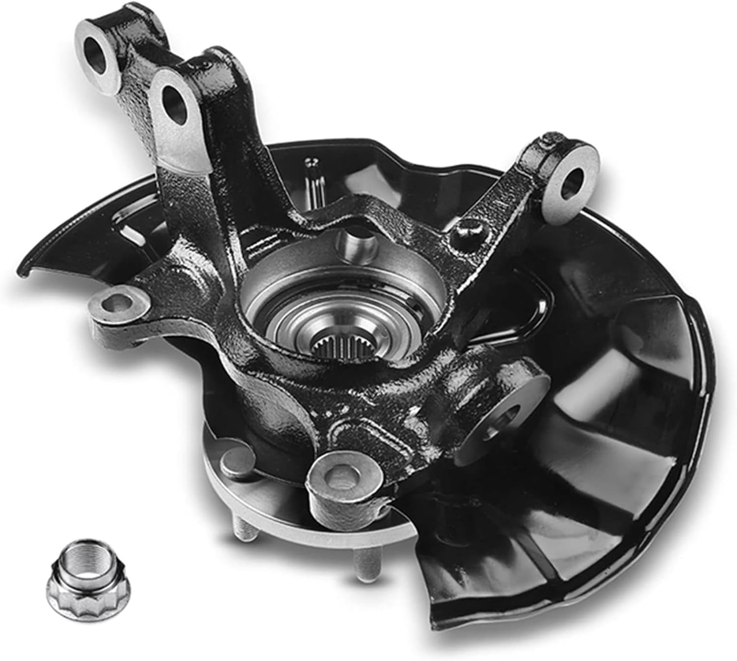 Front Right Passenger Side Steering Knuckle Wheel Hub Bearing Assembly Fits Corolla 2014 2015 2016 2017 2018 Matrix 2014 698-476 698476
