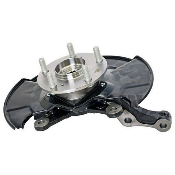 Front Right Passenger Side Steering Knuckle and Wheel Bearing Hub Assembly - Compatible with 2012 Honda Civic