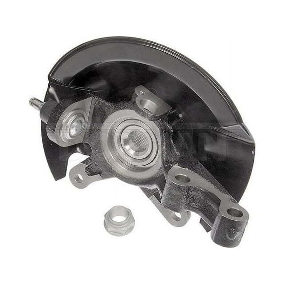 Front Right Passenger Side Wheel Hub Bearing and Steering Knuckle Assembly - Compatible with 2003 - 2005 Honda Civic 1.7L 4-Cylinder 2004