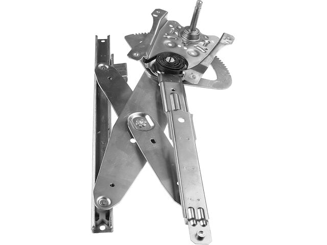 A-Premium Rear Right Power Window Regulator With Motor - Compatible With Mercedes-Benz 260E, 300D, 300TE 1987-1989