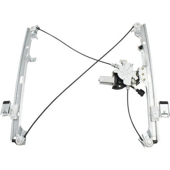 Front Right Power Window Regulator and Motor Assembly - Compatible with 1999 - 2004 GMC Sierra 2500 2000 2001 2002 2003