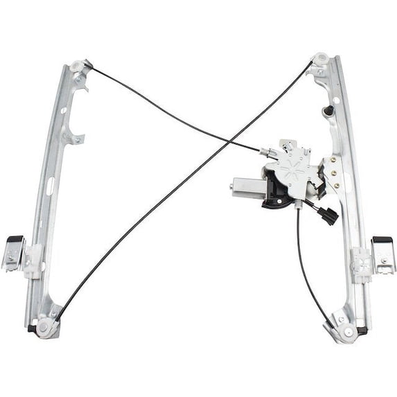 Front Right Power Window Regulator and Motor Assembly - Compatible with 2000 - 2006 GMC Yukon Sport Utility 4-Door 2001 2002 2003 2004 2005