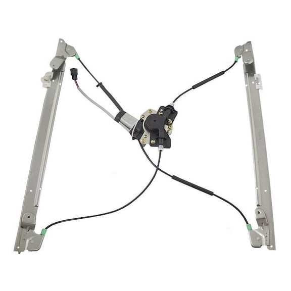 Front Right Power Window Regulator and Motor Assembly - Compatible with 2001 - 2003 Dodge Caravan Mini Passenger Van 4-Door 2002