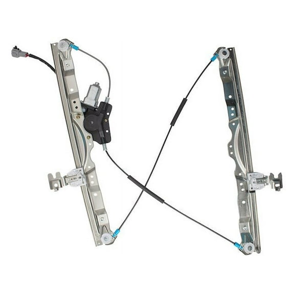 Front Right Power Window Regulator and Motor Assembly - Compatible with 2005 - 2015 Nissan Armada 2006 2007 2008 2009 2010 2011 2012 2013 2014
