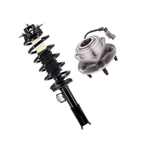 Front Right Quick Complete Strut-Coil Spring-Wheel Hub Bearing Assembly For 2006 Pontiac Torrent 4-Wheel ABS